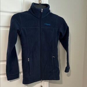 Columbia Dark Blue Fleece Jacket